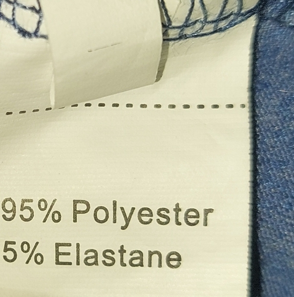 3XL Blue Casual Shorts W/ Stretch - Picture 3 of 4